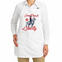 Liberty City Cowboy 4th Of July Sweet Land Liberty Cowboy Apron