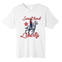 Liberty City Cowboy 4th Of July Sweet Land Liberty Cowboy Tall Fusion ChromaSoft Performance T-Shirt