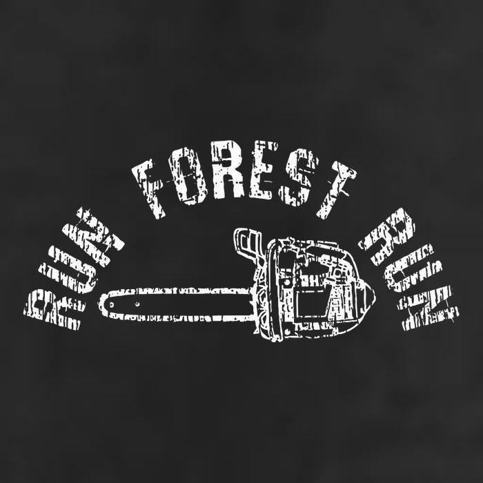 Lumberjack Chainsaw Chop Wood Gift 7 Panel Mesh Trucker Snapback Hat