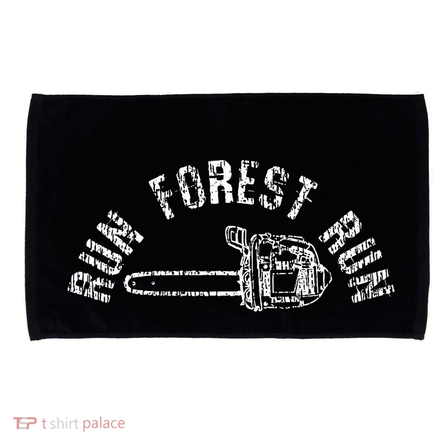 Lumberjack Chainsaw Chop Wood Gift Microfiber Hand Towel