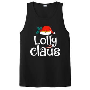 Lolly Claus Christmas Santa Claus Xmas Family Pajamas Wo PosiCharge Competitor Tank