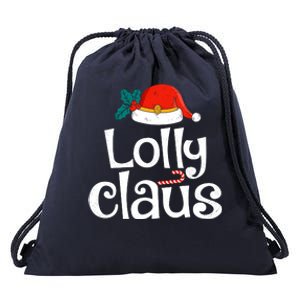 Lolly Claus Christmas Santa Claus Xmas Family Pajamas Wo Drawstring Bag