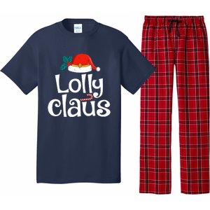 Lolly Claus Christmas Santa Claus Xmas Family Pajamas Wo Pajama Set