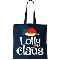 Lolly Claus Christmas Santa Claus Xmas Family Pajamas Wo Tote Bag