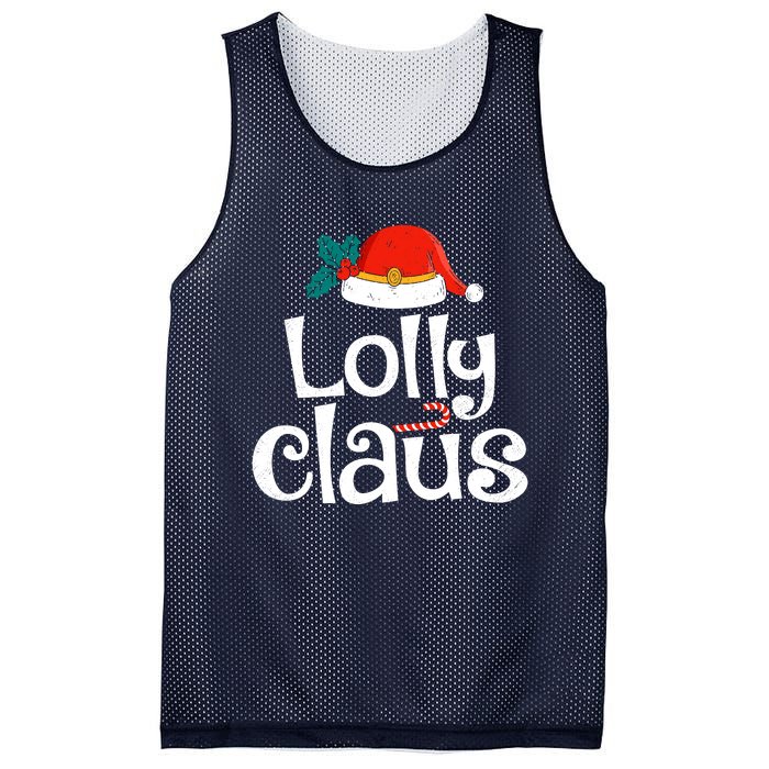 Lolly Claus Christmas Santa Claus Xmas Family Pajamas Wo Mesh Reversible Basketball Jersey Tank