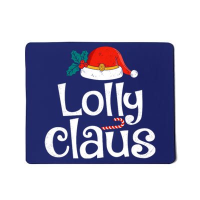 Lolly Claus Christmas Santa Claus Xmas Family Pajamas Wo Mousepad