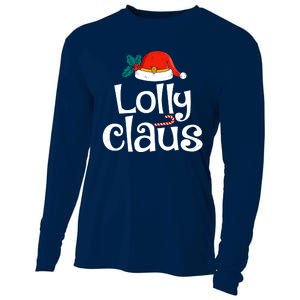 Lolly Claus Christmas Santa Claus Xmas Family Pajamas Wo Cooling Performance Long Sleeve Crew