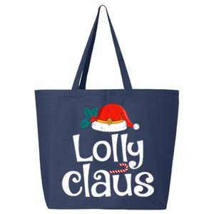 Lolly Claus Christmas Santa Claus Xmas Family Pajamas Wo 25L Jumbo Tote