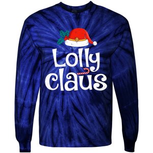 Lolly Claus Christmas Santa Claus Xmas Family Pajamas Wo Tie-Dye Long Sleeve Shirt