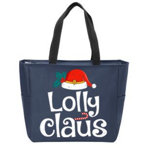 Lolly Claus Christmas Santa Claus Xmas Family Pajamas Wo Zip Tote Bag