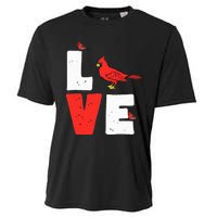 Love Cardinal Cardinal Lover Cooling Performance Crew T-Shirt