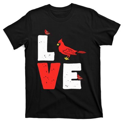 Love Cardinal Cardinal Lover T-Shirt