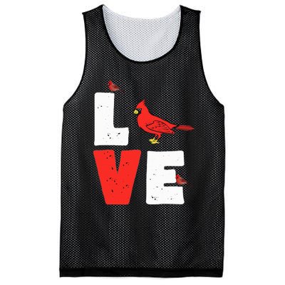 Love Cardinal Cardinal Lover Mesh Reversible Basketball Jersey Tank