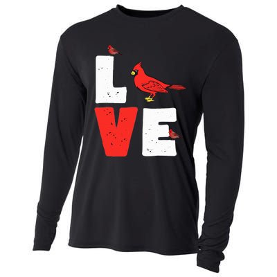 Love Cardinal Cardinal Lover Cooling Performance Long Sleeve Crew