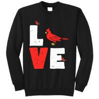 Love Cardinal Cardinal Lover Tall Sweatshirt