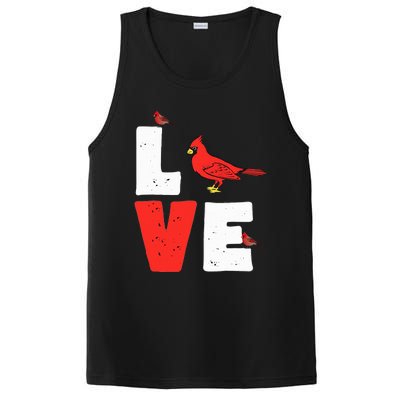 Love Cardinal Cardinal Lover PosiCharge Competitor Tank