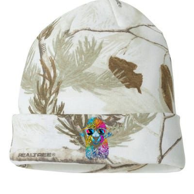 Lama Colorful Cool Alpaca Alpacalover Kati Licensed 12" Camo Beanie