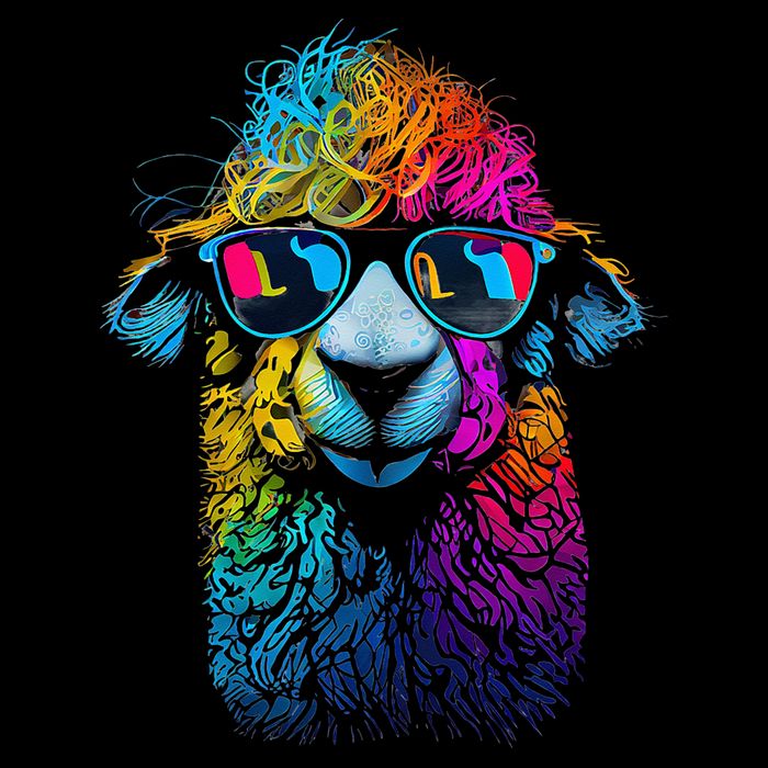 Lama Colorful Cool Alpaca Alpacalover Backpack