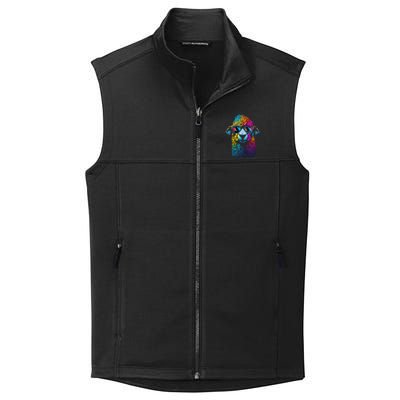 Lama Colorful Cool Alpaca Alpacalover Collective Smooth Fleece Vest