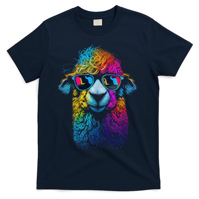 Lama Colorful Cool Alpaca Alpacalover T-Shirt