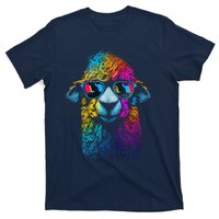 Lama Colorful Cool Alpaca Alpacalover T-Shirt