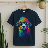 Lama Colorful Cool Alpaca Alpacalover T-Shirt