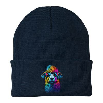Lama Colorful Cool Alpaca Alpacalover Beanie