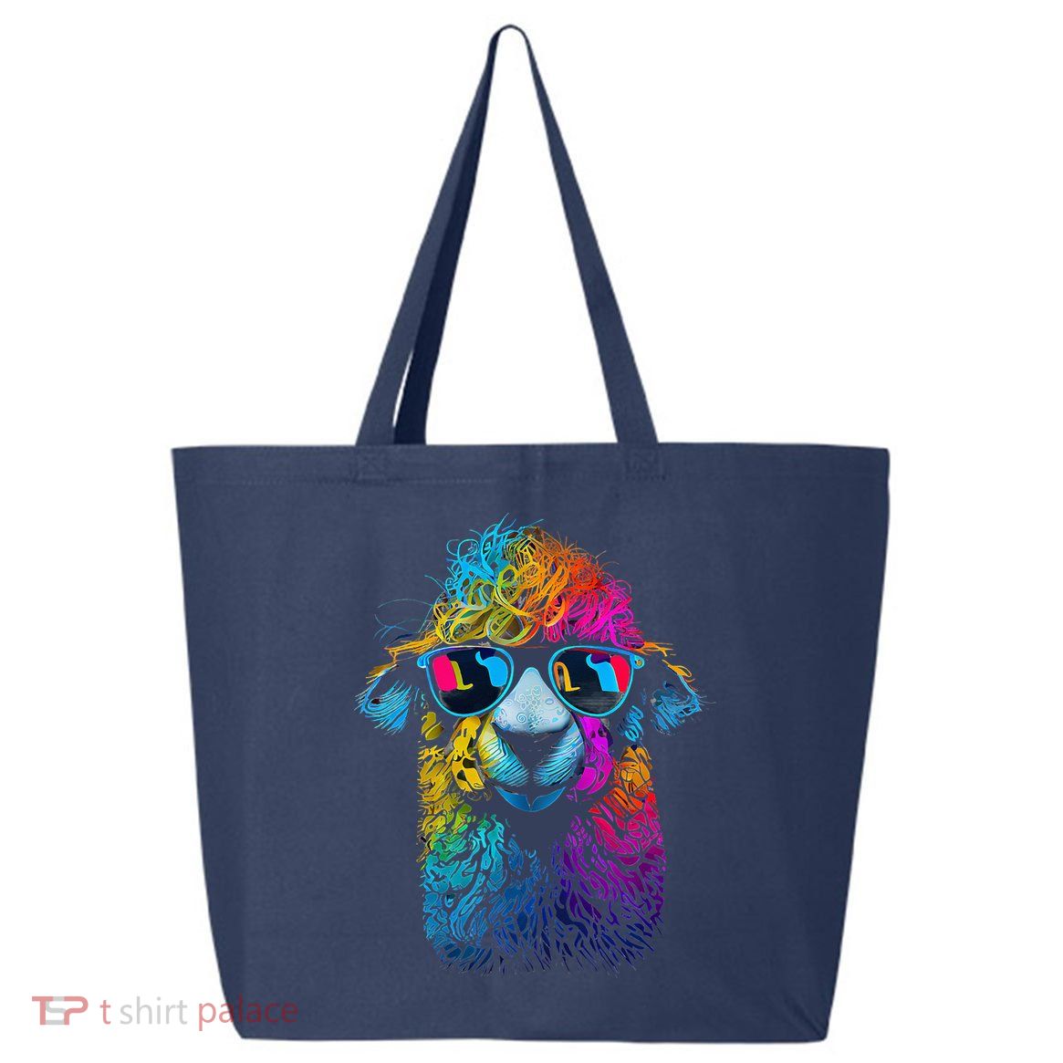 Lama Colorful Cool Alpaca Alpacalover 25L Jumbo Tote