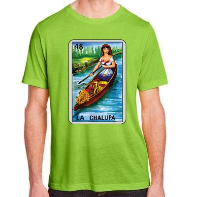 La Chalupa Card Mexican Lottery Card Adult ChromaSoft Performance T-Shirt