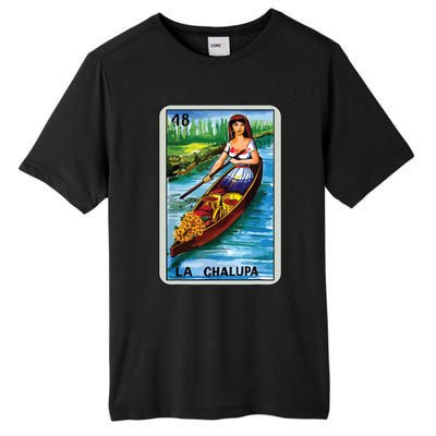 La Chalupa Card Mexican Lottery Card Tall Fusion ChromaSoft Performance T-Shirt