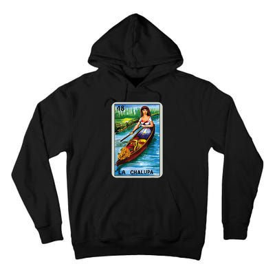 La Chalupa Card Mexican Lottery Card Tall Hoodie