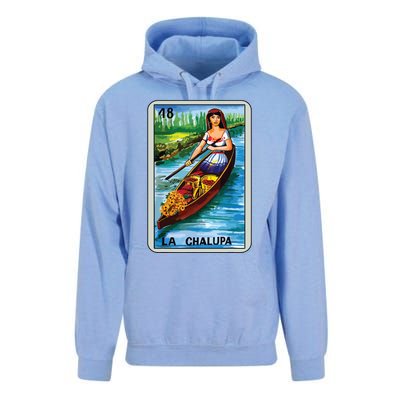 La Chalupa Card Mexican Lottery Card Unisex Surf Hoodie