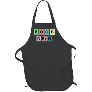 Lactation Consultant Counselor Boob Nerd Full-Length Apron With Pockets