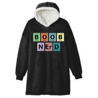 Lactation Consultant Counselor Boob Nerd Hooded Wearable Blanket