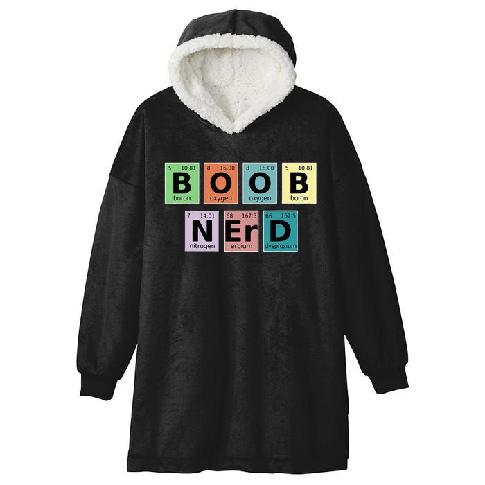 Lactation Consultant Counselor Boob Nerd Hooded Wearable Blanket