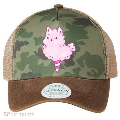 Llama Cotton Candy Legacy Tie Dye Trucker Hat