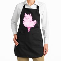 Llama Cotton Candy Apron