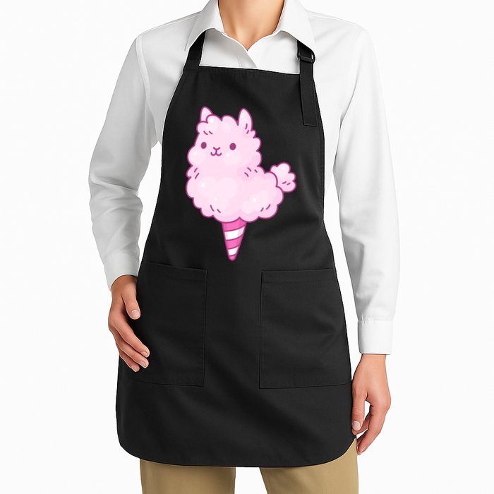 Llama Cotton Candy Apron