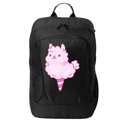 Llama Cotton Candy City Backpack