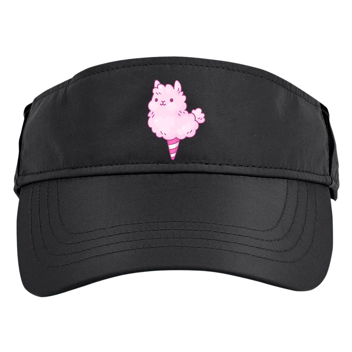 Llama Cotton Candy Adult Drive Performance Visor