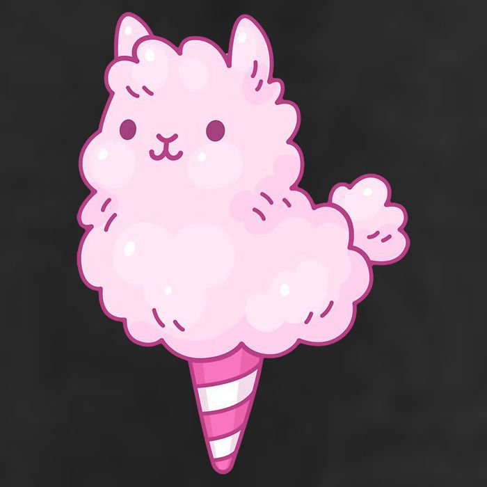 Llama Cotton Candy Adult Drive Performance Visor