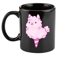 Llama Cotton Candy 11oz C Handle Ceramic Mug