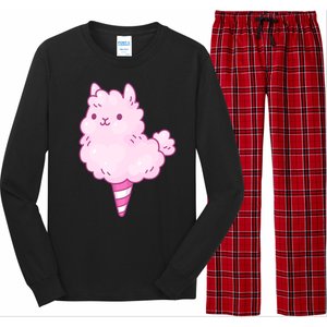 Llama Cotton Candy Long Sleeve Pajama Set