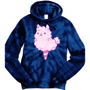 Llama Cotton Candy Tie Dye Hoodie