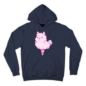 Llama Cotton Candy Tall Hoodie