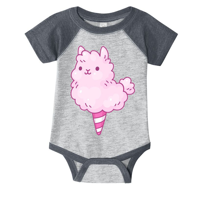Llama Cotton Candy Infant Baby Jersey Bodysuit