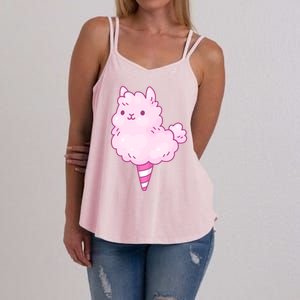 Llama Cotton Candy Women's Strappy Tank