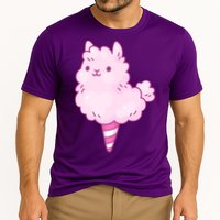 Llama Cotton Candy Cooling Performance Crew T-Shirt