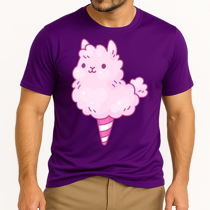 Llama Cotton Candy Cooling Performance Crew T-Shirt