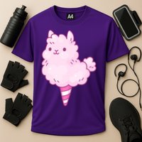 Llama Cotton Candy Cooling Performance Crew T-Shirt